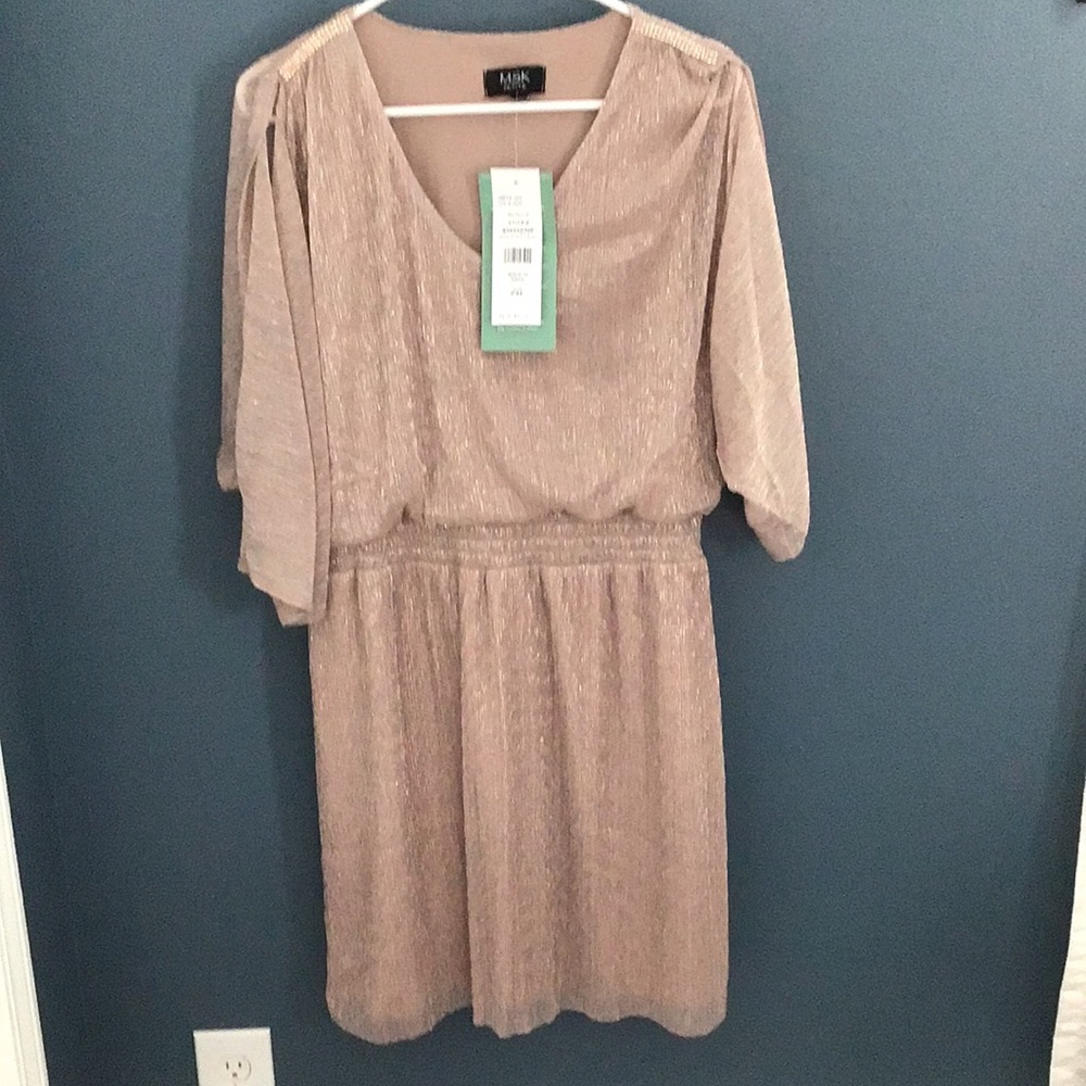 Gold formal dress